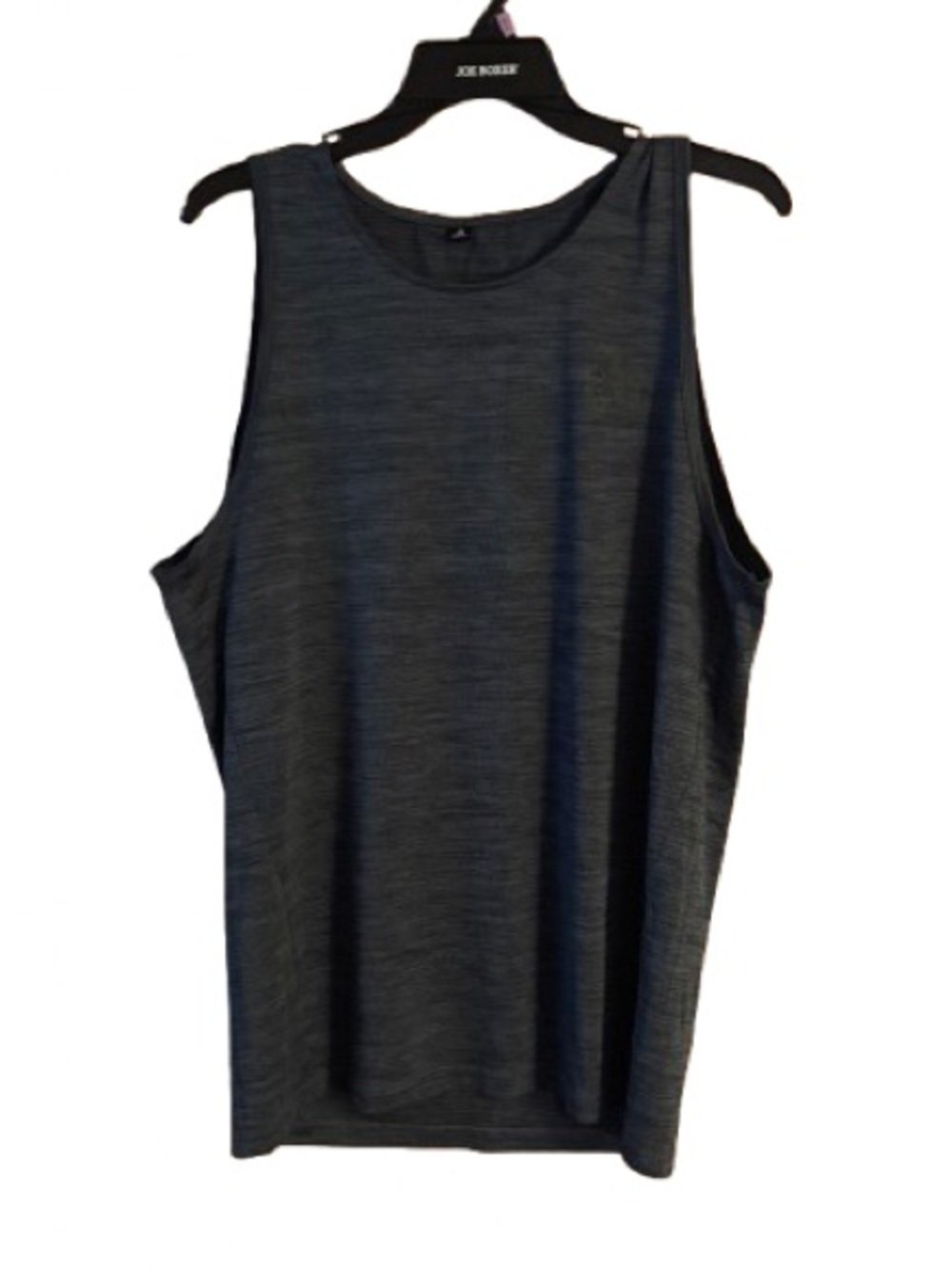 Classic Adidas Mens Sleeveless Tank Top - Dark Gray